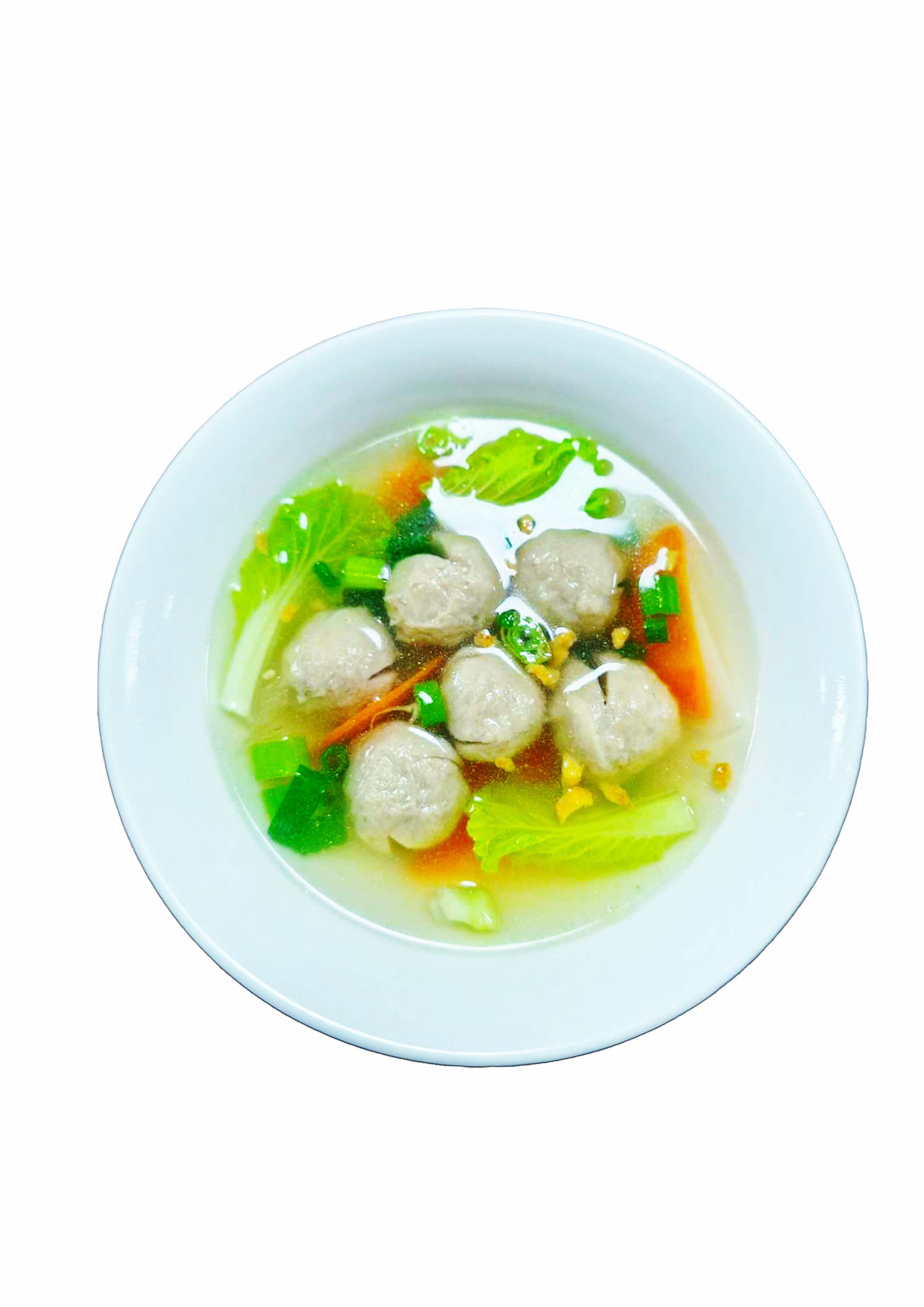 貢丸湯 canh cá viên 