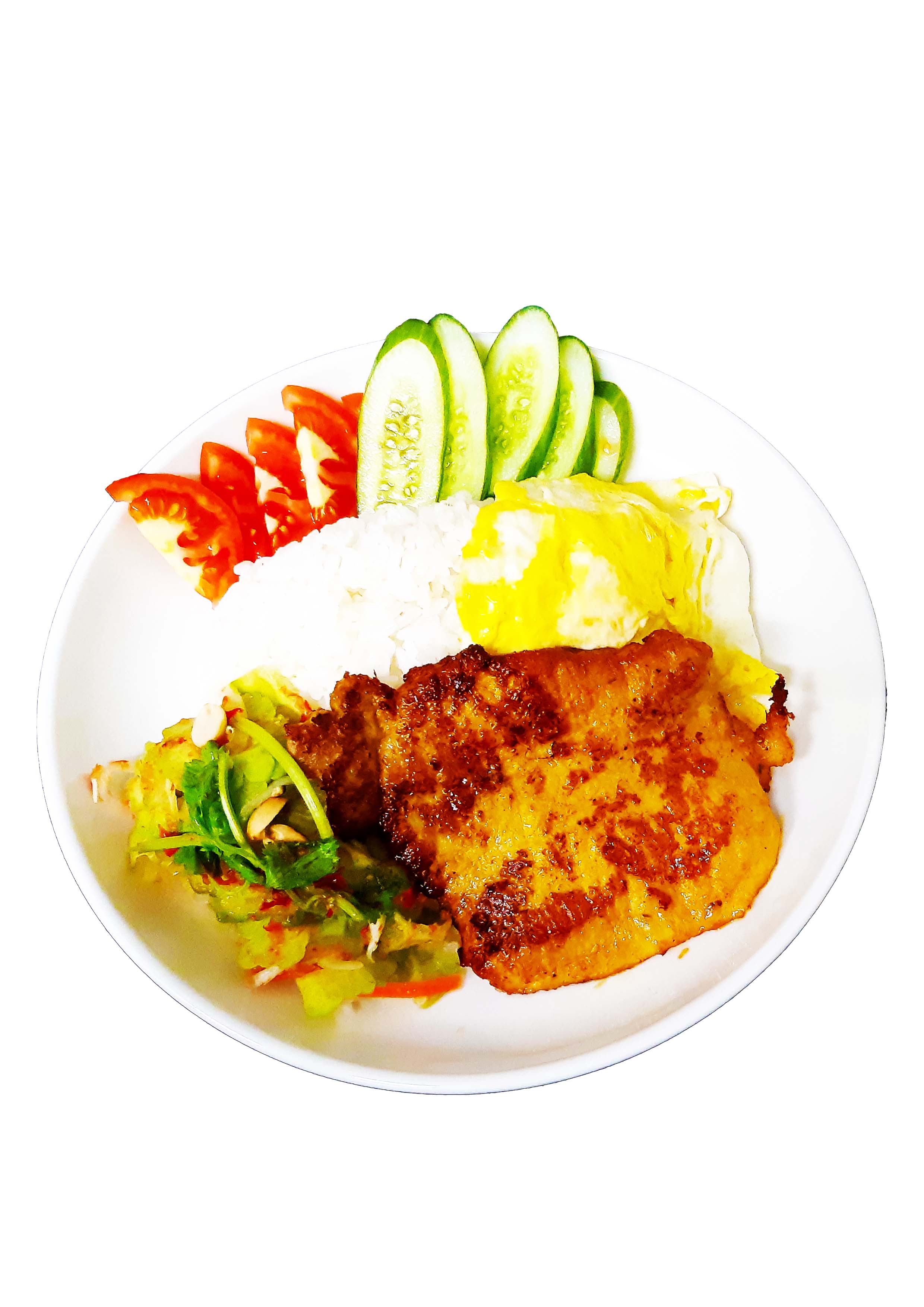 越式烤肉飯 cơm thịt chiên 