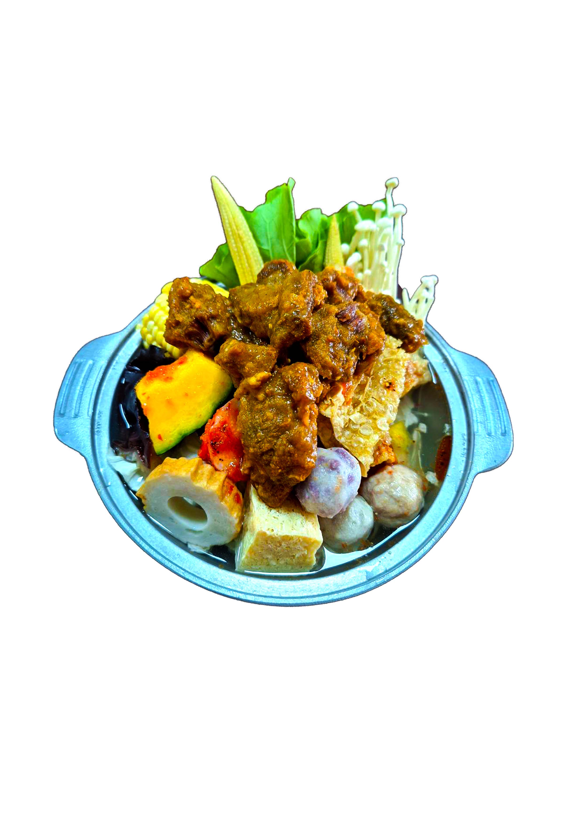 牛肉沙爹火鍋 Lau bo sa tế 