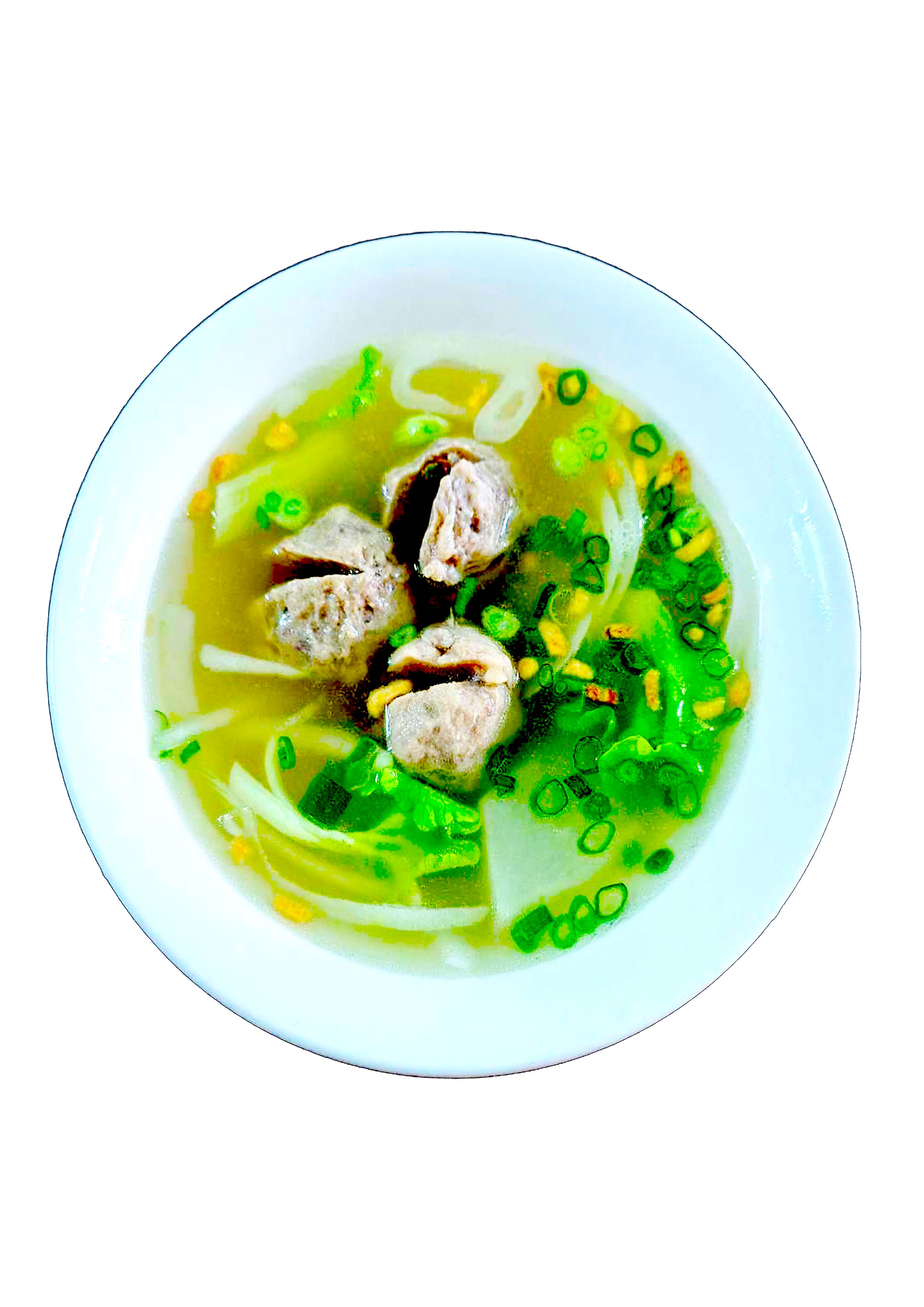 牛肉貢丸湯 bo viên 