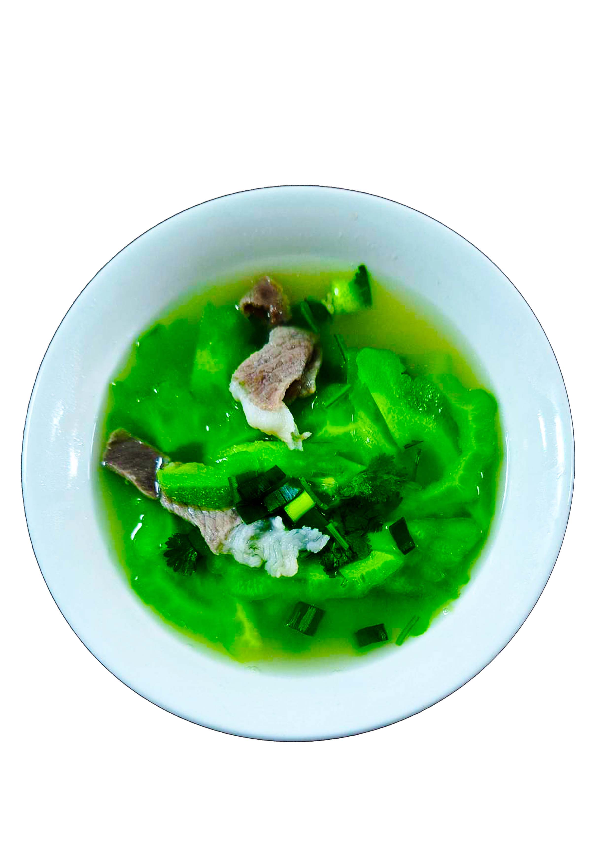 苦瓜湯 canh hu hoa 